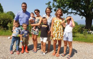 Famiglia con 7 figli