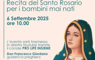 Locandina Santo Rosario
