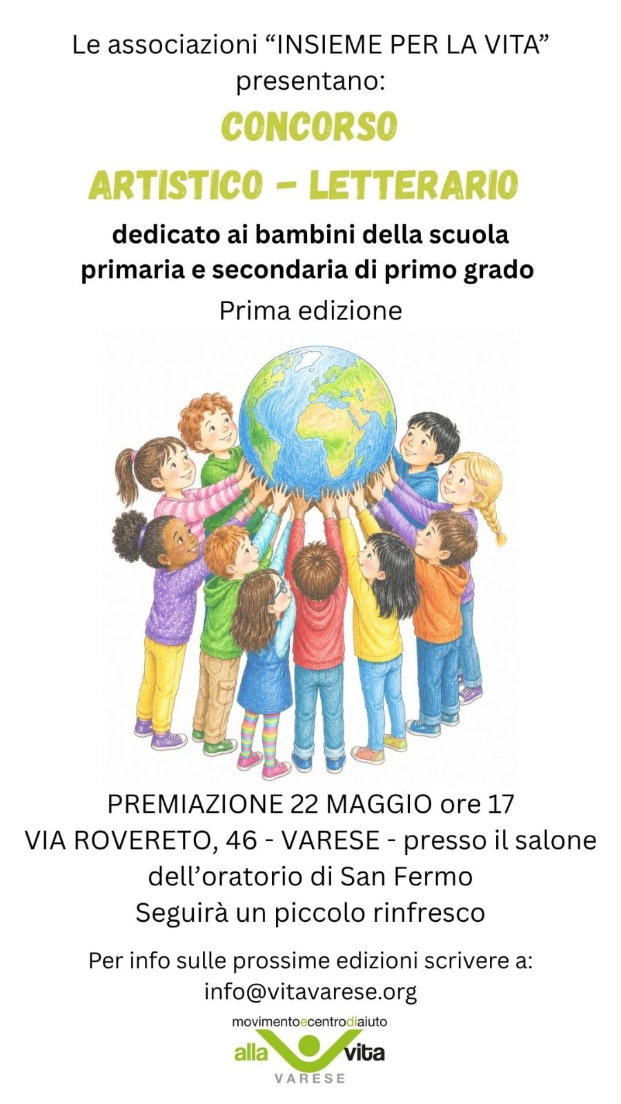 locandina concorso premiazione 2 Articolo: Quanto contano i bambini? Le ragioni di un concorso letterario per bambini